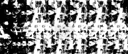 Illustration for Grunge background with black and white texture - Royalty Free Image