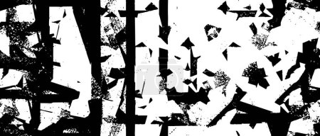 Ilustración de Fondo abstracto, imagen incluyendo efecto de tonos en blanco y negro. - Imagen libre de derechos