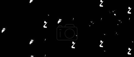 Ilustración de Grunge patrón blanco y negro. Partículas monocromáticas textura abstracta. Superficie de fondo diseño oscuro
. - Imagen libre de derechos