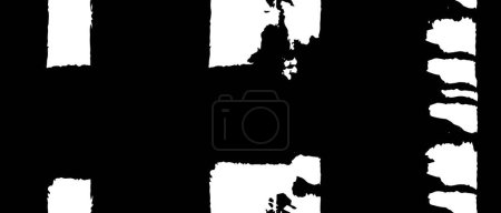 Illustration for Abstract Monochrome Grunge Background. - Royalty Free Image