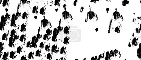 Illustration for Achromatic grunge dissolve dotted background - Royalty Free Image