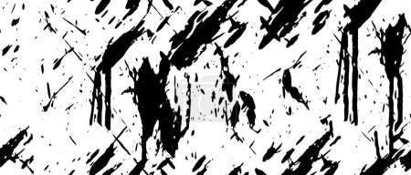 Illustration for Seamless black and white texture - Royalty Free Image