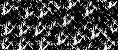Illustration for Halftone black and white abstract background. - Royalty Free Image