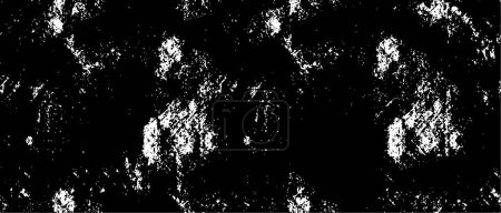 Ilustración de Vector monocromo blanco y negro sucio Textura abstracta - Imagen libre de derechos