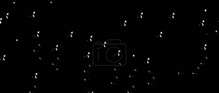 Illustration for Gritty Monochrome  Abstract Grunge Background - Royalty Free Image