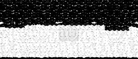 Ilustración de Textura grunge punteada monocromática. fondo blanco y negro - Imagen libre de derechos