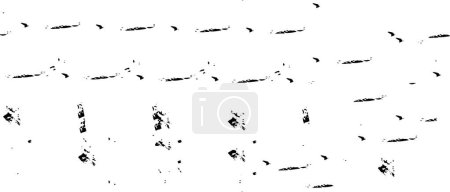 Illustration for Abstract grunge  halftone background pattern. - Royalty Free Image
