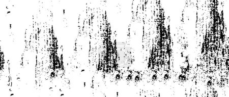 Ilustración de Resumen grunge rejilla de rayas de medio tono patrón de fondo. - Imagen libre de derechos