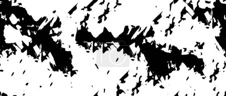 Ilustración de Gritty Monocromo Abstracto Grunge Fondo - Imagen libre de derechos