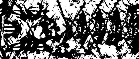 Ilustración de Superposición angustiada Vector grunge medio tono de fondo. Textura vectorial de puntos de medio tono. - Imagen libre de derechos