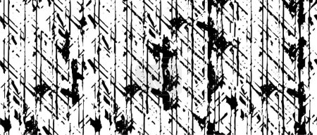 Ilustración de Textura oscura abstracta en colores blanco y negro, ilustración vectorial - Imagen libre de derechos
