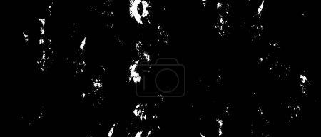 Illustration for Abstract Black stamp distress rough vector background. Black grunge texture for background - Royalty Free Image