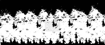 Illustration for Abstract grunge background. monochrome texture. image including effect the black and white tones. - Royalty Free Image
