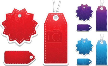 Illustration for Sticker tag price. Vector illustration - Royalty Free Image