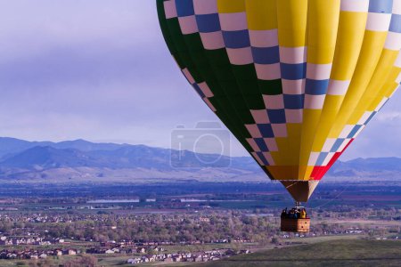 Photo for Annual hot air balloon festival in Erie, Colorado. - Royalty Free Image