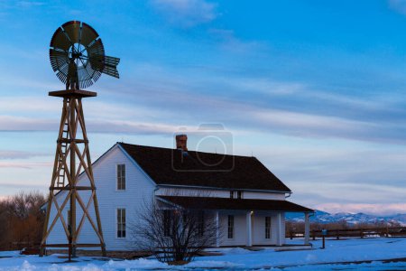 Photo for Old Red Barn at the 17mile House Farm Park, Colorado. - Royalty Free Image