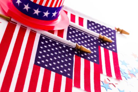 Téléchargez les photos : Articles patriotiques pour célébrer le 4 juillet
. - en image libre de droit