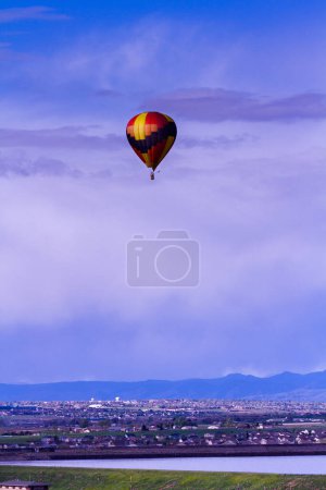 Foto de Festival anual de globos aerostáticos en Erie, Colorado
. - Imagen libre de derechos