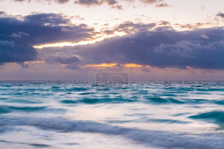 Photo for Sunrise over the beach on Caribbean Sea. - Royalty Free Image