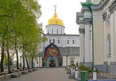 Photo for Holy Dormition Pochaev Lavra. Ukraine. Christian Orthodox architectural complex and monastery - Royalty Free Image