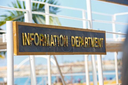 Department Of Government Information Name Board in Sri lanka Colombo