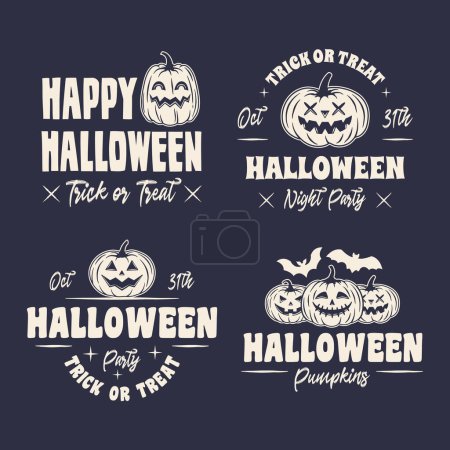 Illustration for Halloween party design, vector illustration eps10 graphic - Royalty Free Image