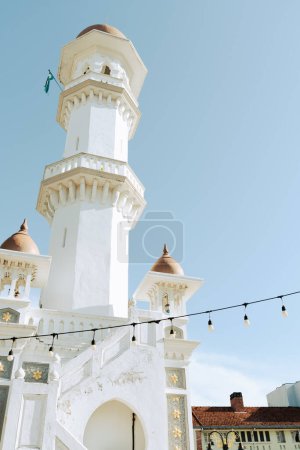 Téléchargez les photos : Mosquée Georgetown Kapitan Keling à Penang, Malaisie - en image libre de droit