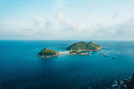 Foto de Aérea de las islas Nang Yuan y Koh Tao en Tailandia - Imagen libre de derechos