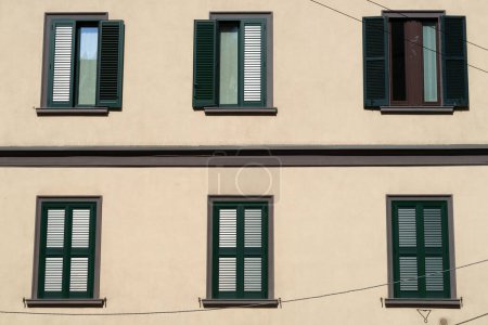 Téléchargez les photos : Bâtiment historique via Pasubio, Milan, Lombardie, Italie - en image libre de droit