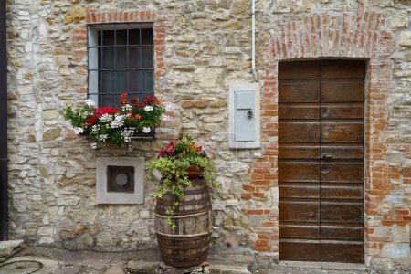 Golferenzo, province de Pavie, Lombardie, Italie, ancien village typique d'Oltrepo Pavese
