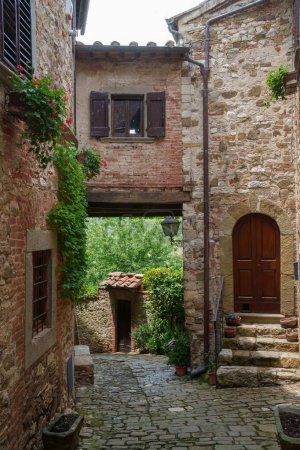 Photo for Montefioralle, medieval village in Chianti, Firenze province, Tuscany, Italy - Royalty Free Image