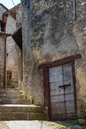 Photo for Morro Reatino, historic village in Rieti province, Lazio, Italy - Royalty Free Image