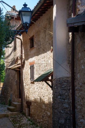 Photo for Morro Reatino, historic village in Rieti province, Lazio, Italy - Royalty Free Image