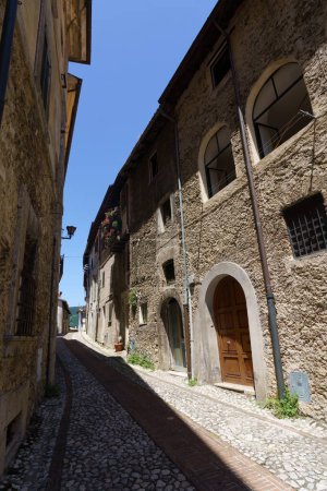 Photo for Petrella Salto, old village in Rieti province, Lazio, Italy - Royalty Free Image