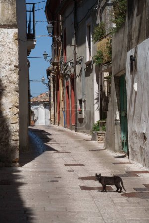 Foto de Acerenza, ciudad histórica en la provincia de Potenza, Basilicata, Italia. - Imagen libre de derechos