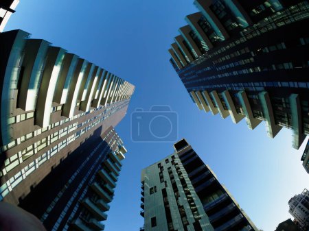Photo for Modern buildings at Porta Nuova in Milan, Lombardy, Italy - Royalty Free Image