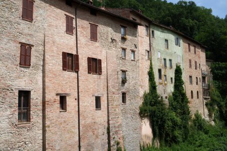 Comunanza, ville historique d'Ascoli Piceno province, Marches, Italie