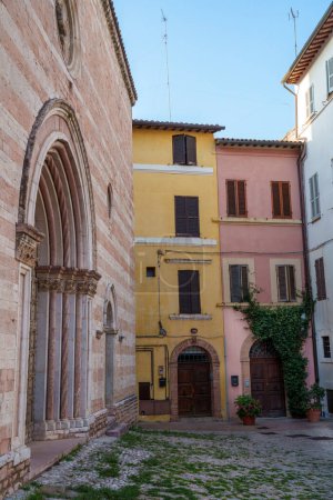Historic buildings of Foligno, Perugia province, Umbria, Italy: Duomo