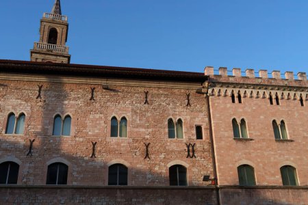 Historische Gebäude in Foligno, Provinz Perugia, Umbrien, Italien