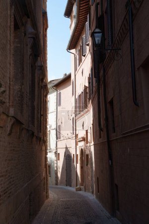 Historic buildings of Montefalco, Perugia province, Umbria, Italy
