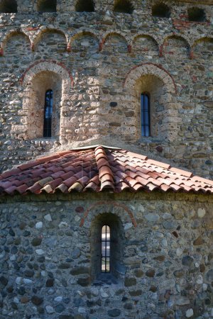 Église médiévale de SS. Pietro e Paolo à Agliate, province de Monza Brianza, Lombardie, Italie