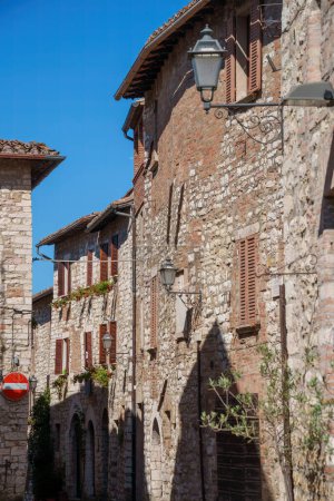 Corciano, mittelalterliches Dorf in der Provinz Perugia, Umbrien, Italien