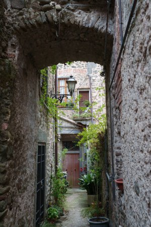 Téléchargez les photos : Filetto, ville historique de Lunigiana, Toscane, Italie - en image libre de droit