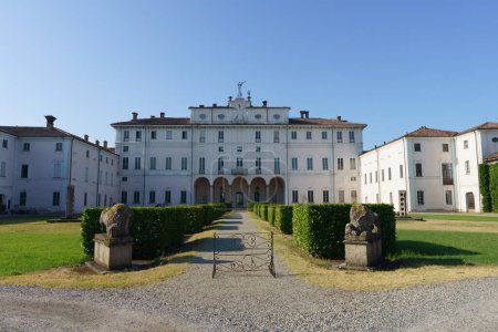 Photo for Historic Villa Litta at Orio Litta, Lodi province, Lombardy, Italy - Royalty Free Image