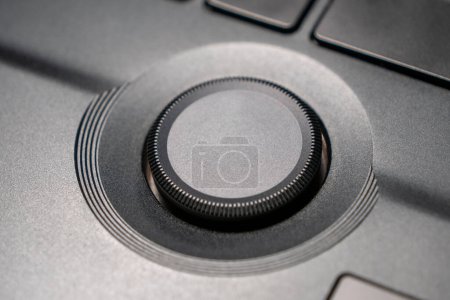 Téléchargez les photos : Bouton de molette de commande ASUS cadran joystick. Tbilissi, Géorgie - 15 février 2024. - en image libre de droit