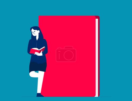 Illustration for Instruction manual. Business vector illustration concep - Royalty Free Image