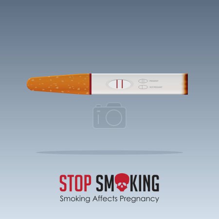 Ilustración de May 31st World No Tobacco Day banner. No Smoking Day awareness poster. Stop smoke campaign. Vector Illustration. - Imagen libre de derechos