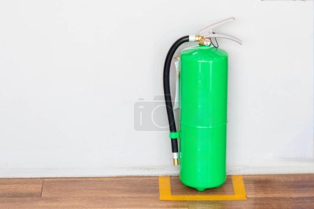 Photo for Fire extinguishers available in fire emergencies, Safety concepts - Royalty Free Image