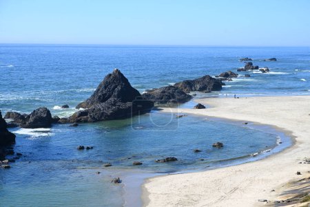 Téléchargez les photos : La côte de l'Oregon est une région côtière de l'État de l'Oregon aux États-Unis.. - en image libre de droit