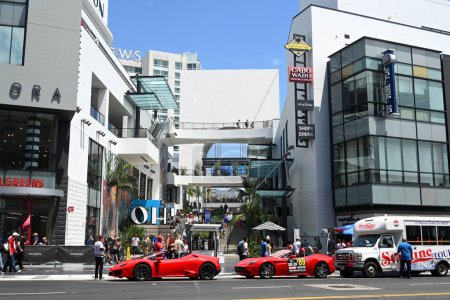 Foto de Los Ángeles, California, Estados Unidos - 29 de julio de 2023: Hollywood Boulevard en Los Ángeles. - Imagen libre de derechos